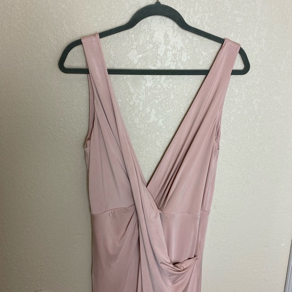 NWT {NBD} Buttercup Gown Blush Pink - Picture 4 of 9